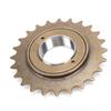 Single Speed Bike Freewheel Threaded Type Steel 24 Teeth Freewheel Cycling Replacement for 1 2in 1 8in One Speed Chains