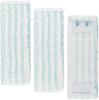 Capas para Mopa Leifheit Profi XL Micro Duo, Capas para Limpa Vidros de Mopa Clean Twist XL Micro Duo/Profi XL Algodão Plus, Microfibra, 48CM