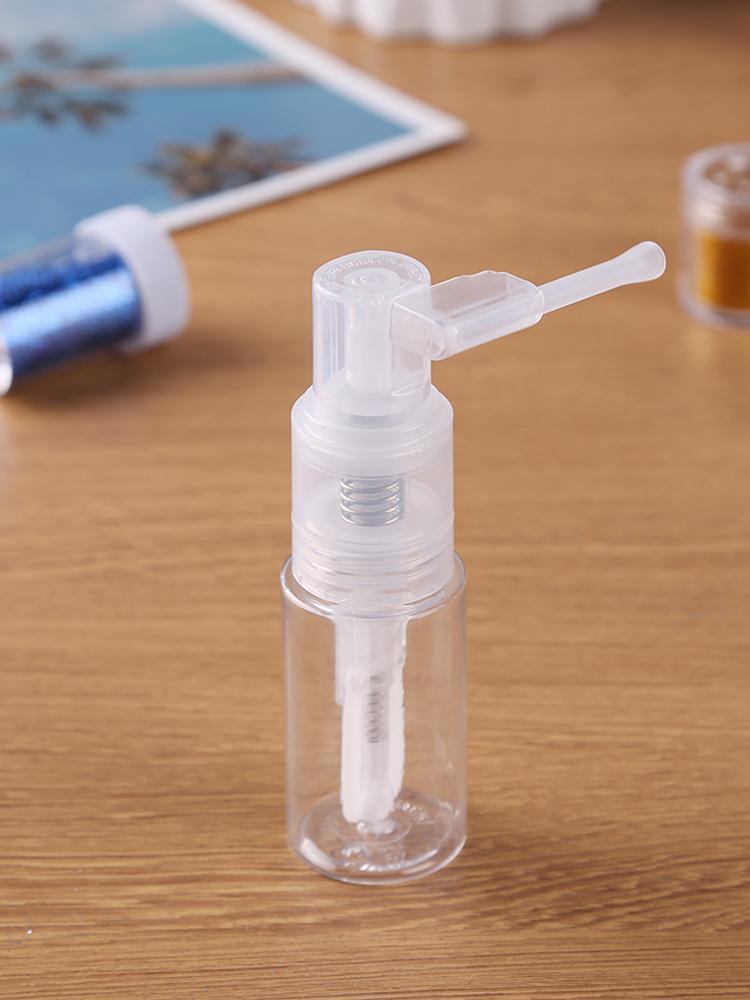 14/35ML Powder Spray Bottle Travel Spray Bottle Container Multi-Purpose Craft Glitter Spray Bottle Empty Clear Spray Bottle