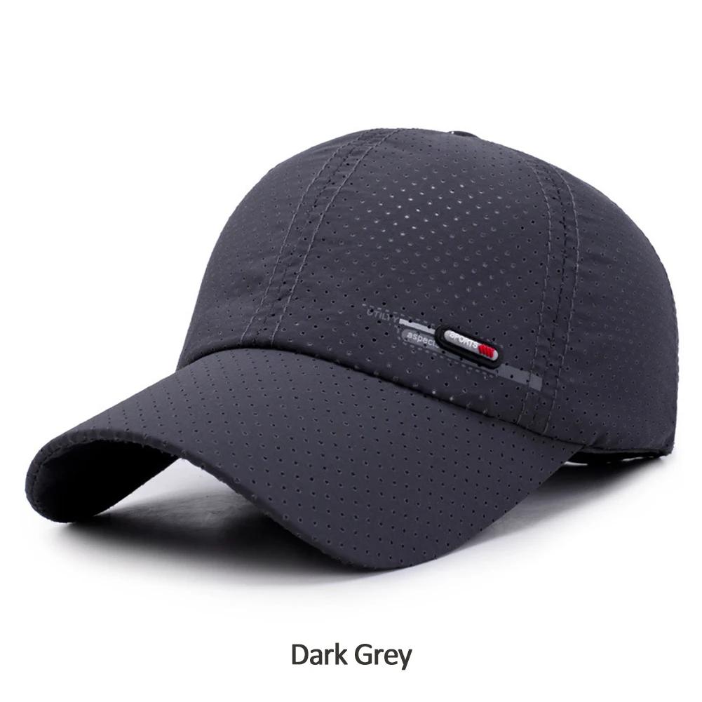 Luxury Brand Sports Running Sweat Baseball Cap Male Fashion Canada Golf Caps Quick Dry For Men Women Solid Snapback Bone Hats