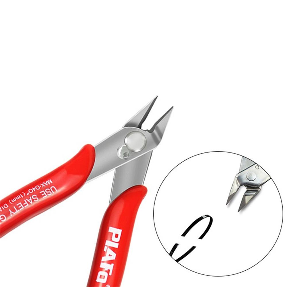 1/5/10 Stück PLATO 170 Edelstahlklemme DIY Elektronischer Beißzange Seitenschneider Drahtschneider 3D-Druckerteile