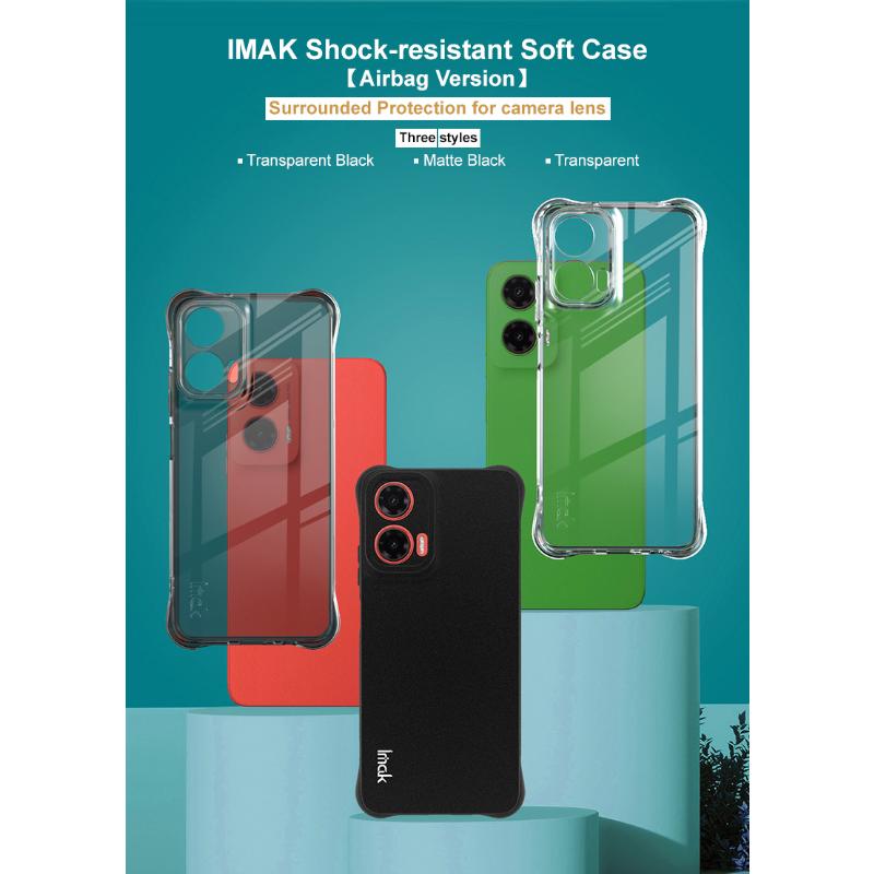 Für Moto G35 5G Handyhülle IMAK Stoßfeste Weiche Hülle