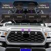 4 in1 Grille Lights For Toyota Tacoma 2020 2021 Car LED Strobe Light Warning Daytime Running Lamp For Tacoma DRL Amber Lights