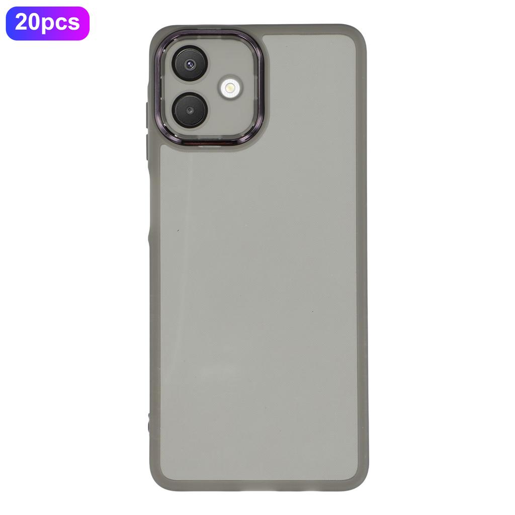 Bulk Purchasing 20Pcs For Samsung Galaxy A07 4G Case Electroplated Camera Frame TPU Phone Cover Precise Cutouts