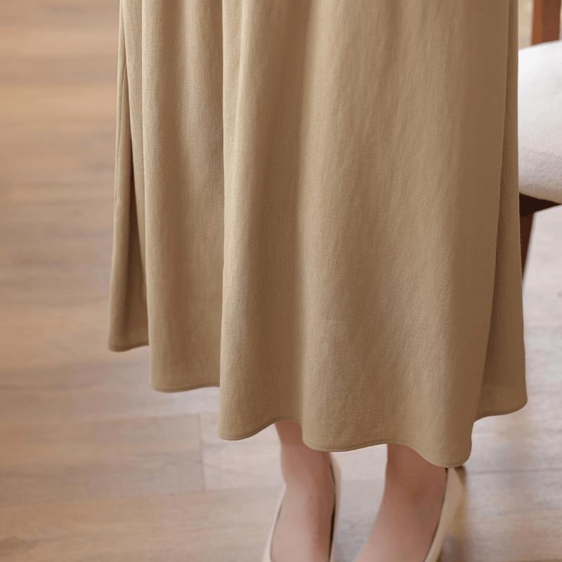 Yuzhaolin Mid-Aged Women's Sleeveless Two-Piece Set