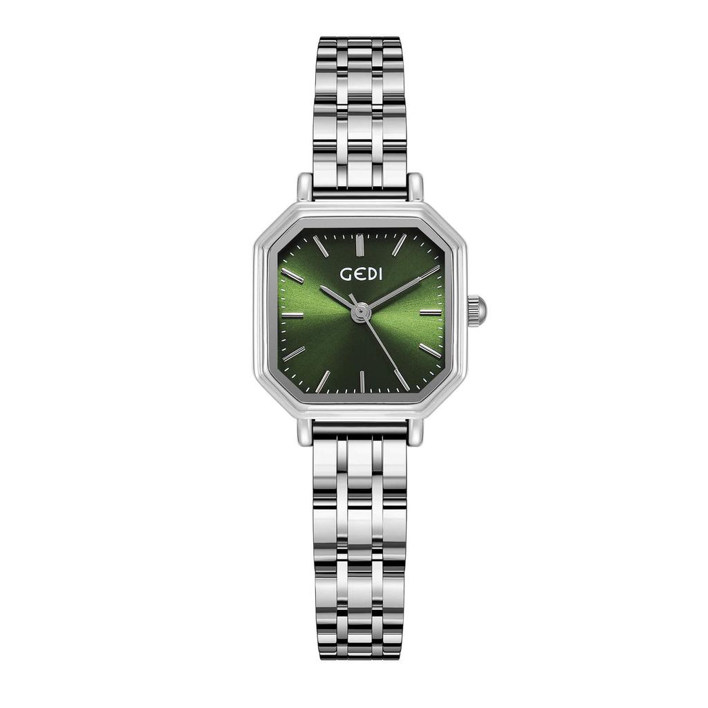 Fashion Polygonal Women'S Watch Niche High-End Quartz Watch Waterproof Stainless Steel Women'S Watch