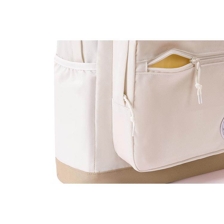 New Converse Polyester Backpack Regular Classical Style White CV2443024PS-002