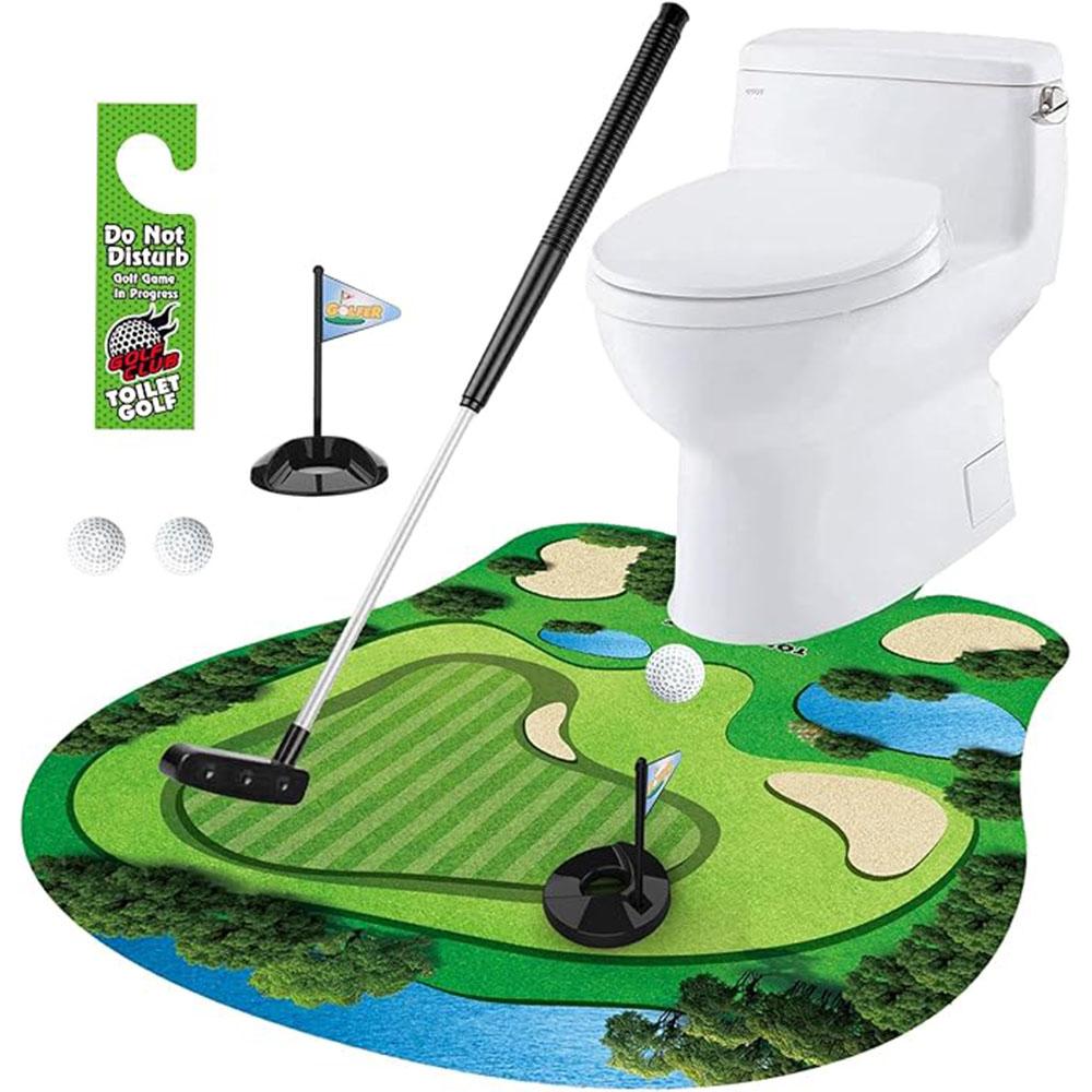 Toilet Golf Scene Leisure Entertainment Sports Toys