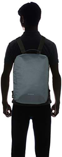 Moleskine ET9NBDBV15 Business Backpack, 15-inch Laptop Storage, Water-Repellent, Notebook/Device Bag, Vertical Design, Men's, Dark Gray, One Size