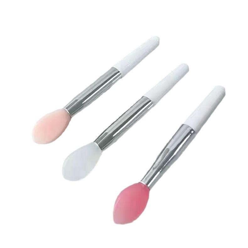 Mini Soft Silicone Lip Brush - Portable Lipstick, Lip Mask, and Gloss Applicator