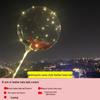 Transparent Floating Bobo Balloon Feather Decoration for Birthdays, Engagements, Banquets, and Weddings
