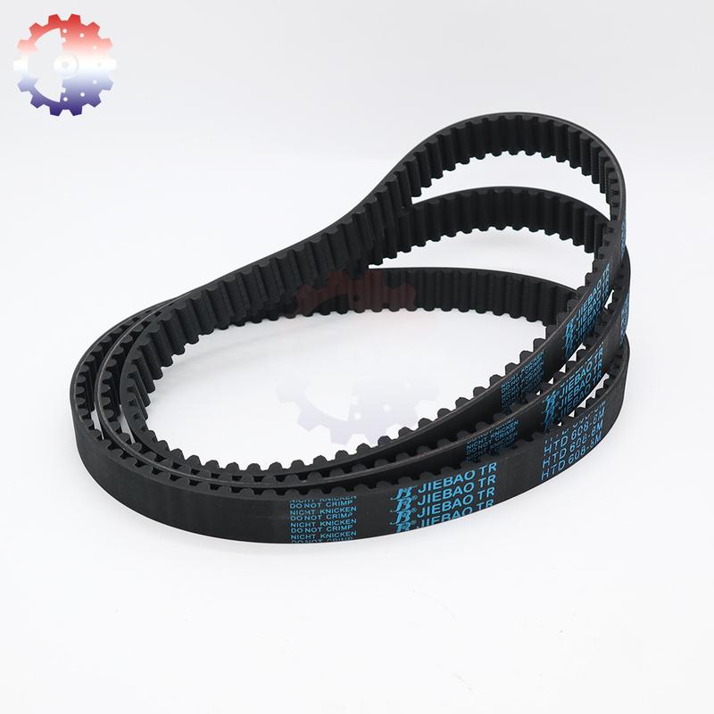 HTD 8M Rubber Belt Length 600mm To 928mm 8M Timing Belt Width 15mm 20mm Loop Belt 25mm 30mm 40mm Belts HTD 8M Synchronous Belt