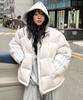 1993Studio Duck Down Track Short Puffer Jacket_Ecru