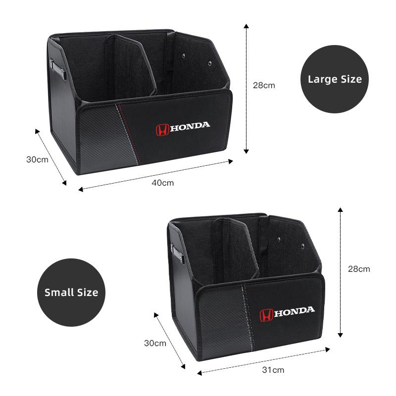 Car Accessories Trunk Storage Bag Camping Organizer Box Collapsible For Honda Accord Civic Fit Jazz CRV CRZ CRX HRV Pilot City OM4
