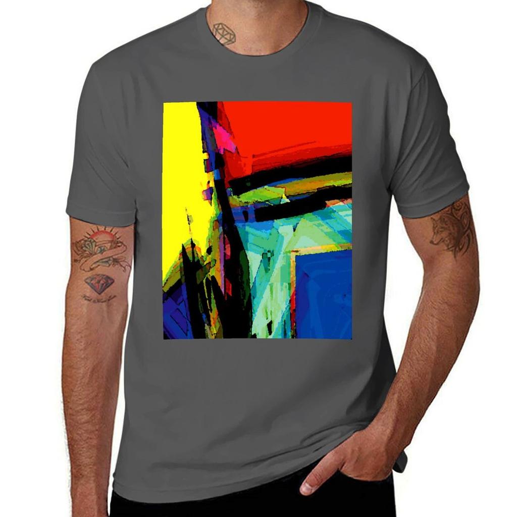 Battle Between Colours I TShirt Big and Tall Solid Color TShirt