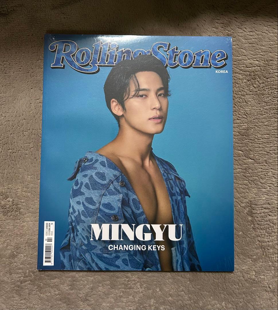 [Б/У] Журнал Rolling Stone KOREA Мингю из SEVENTEEN на обложке