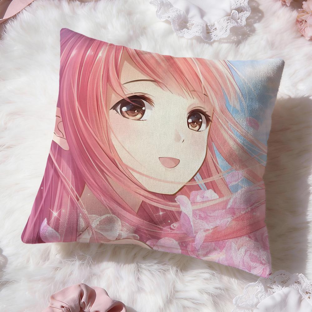Miracle Nikki game Cushion Cover Premium Comfort Reversible Pillow Cove -Two in One Design for Any Room & Car Interior