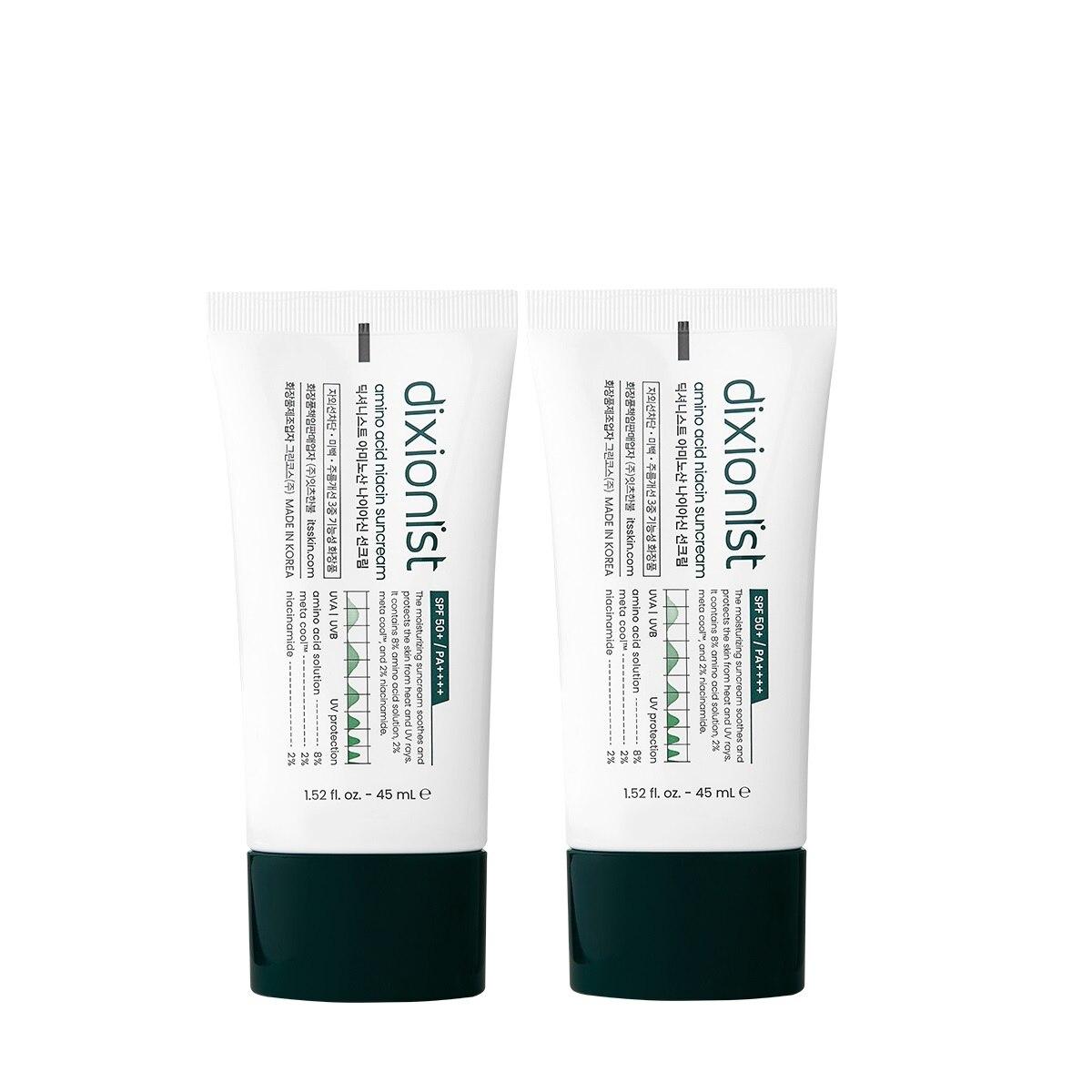 DIXIONIST Amino Acid Niacin Sunscreen 45ml x 2