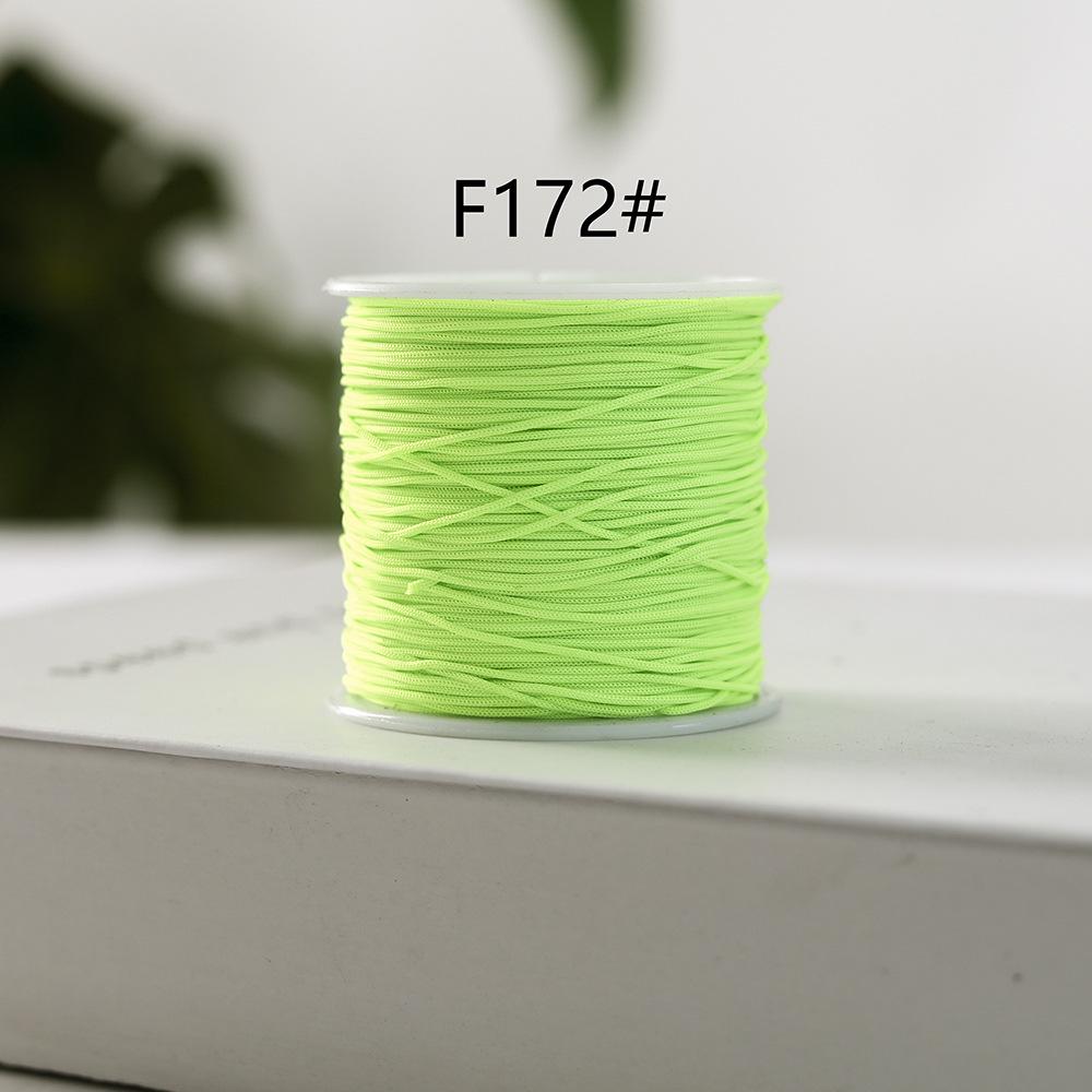 Jade Line 72 Wear-Resistant Non-Elastic Red Rope Pendant Lanyard for DIY Chinese Knot Jewelry.