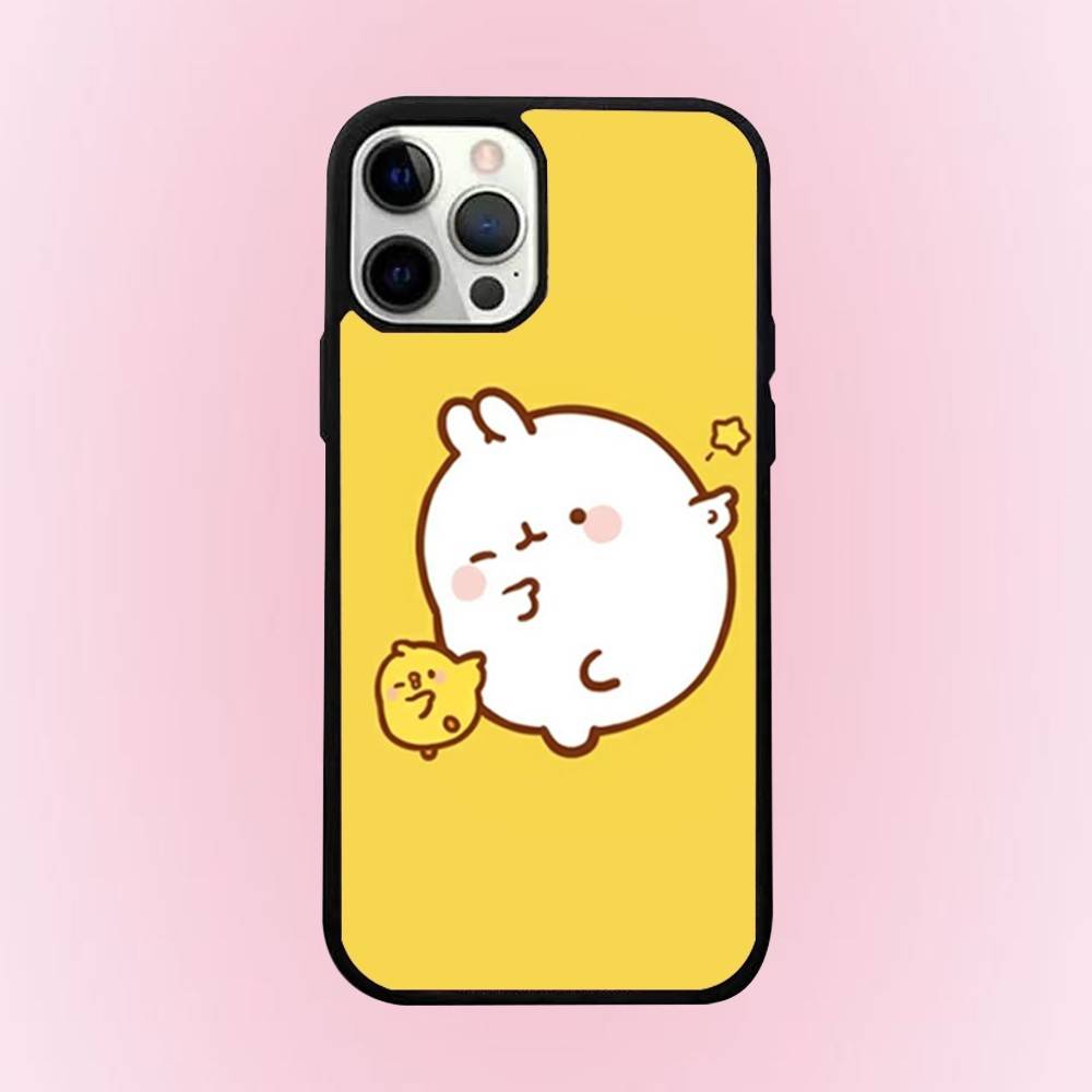 Cute M-Molang-gs Phone Case For iPhone 16e,16,15,14,13,12,11,Plus,Pro,Max,Mini Magsafe Magnetic Wireless Charging