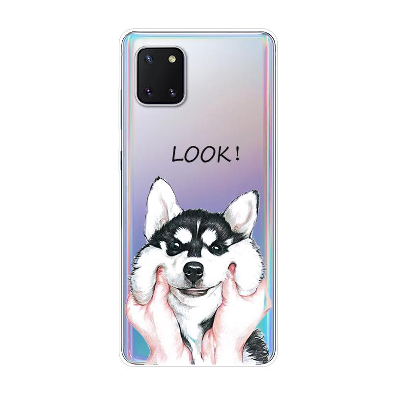 For Samsung Galaxy Note 10 Lite Case Soft Silicone TPU Back Cover For Samsung S10 Lite 2020 Phone Cases Note10 Lite Coque Shell