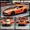 Fast & Furious JDM 2020 Toyota GR Supra Supersportwagen Simulation Diecast & Spielzeugfahrzeug RMZ city 1:36 Legierungs-Automodell-Geschenke für Kinder