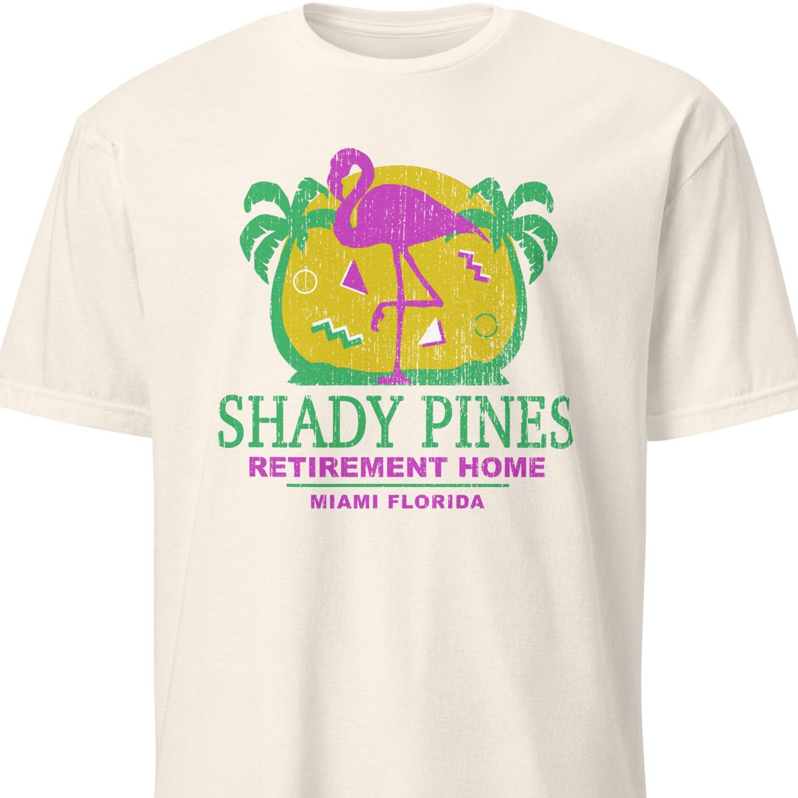 Shady Pines Retirement Home T-Shirt: Golden Girls Inspired Retro Tee, Unisex Shirt L