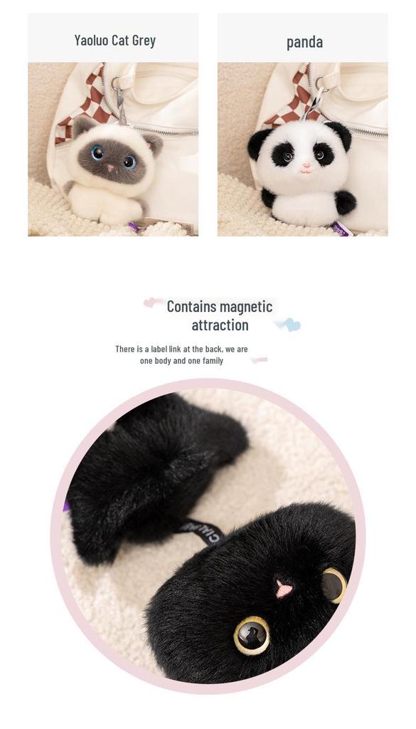 Cute Baby Animal Plush Toy Figure – Child's Pendant Ornament