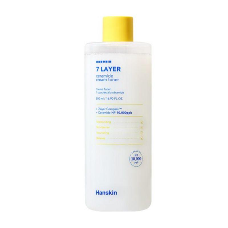 Hanskin 7 Layer Ceramide Cream Toner 500ml