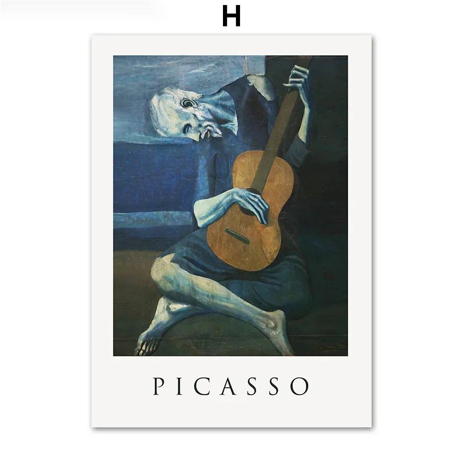 Paul Klee Yayoi Kukasa Hokusai Eclectic Wall Art Painting Canvas Nordic Posters and Prints Wall Pictures for Living Room De Corr