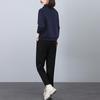 Women's Fleece-Lined Thick Sweatshirt Tracksuit: Autumn/Winter 2024 Collection for 40-Year-Olds - Casual Two-Piece Set