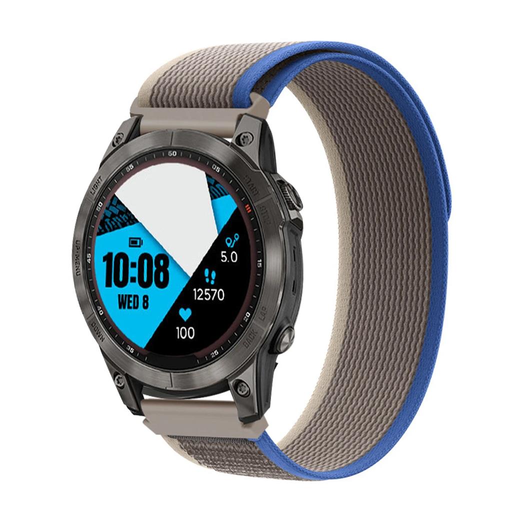 22mm 26mm Nylon Loop Strap for Garmin Fenix 8 51mm 7X 7 Pro Fenix 6X 6 5X 5Plus Tactix 7 High Smartwatch Band Forerunner 965 945