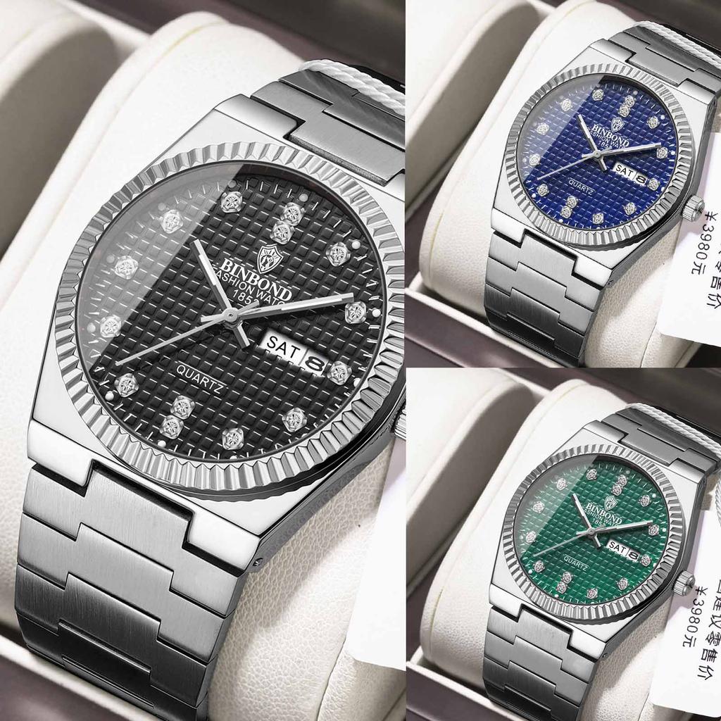 Men's Waterproof Luminous Running Alarm Clock Watch