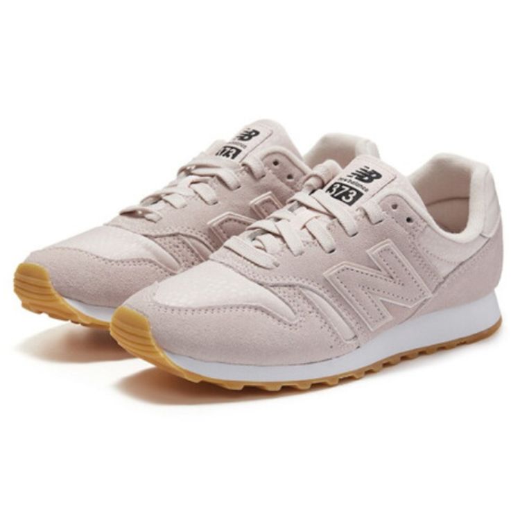 New Balance Nb 373 Comfortable Versatile Low-Top Running Shoes Women sneaker Light-Pink WL373PP