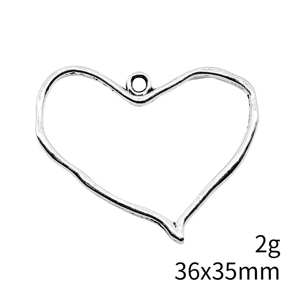 Back To School Charm Bracelet Hollow Peach Heart Charms Pendant Ornaments For Home Male Pendant