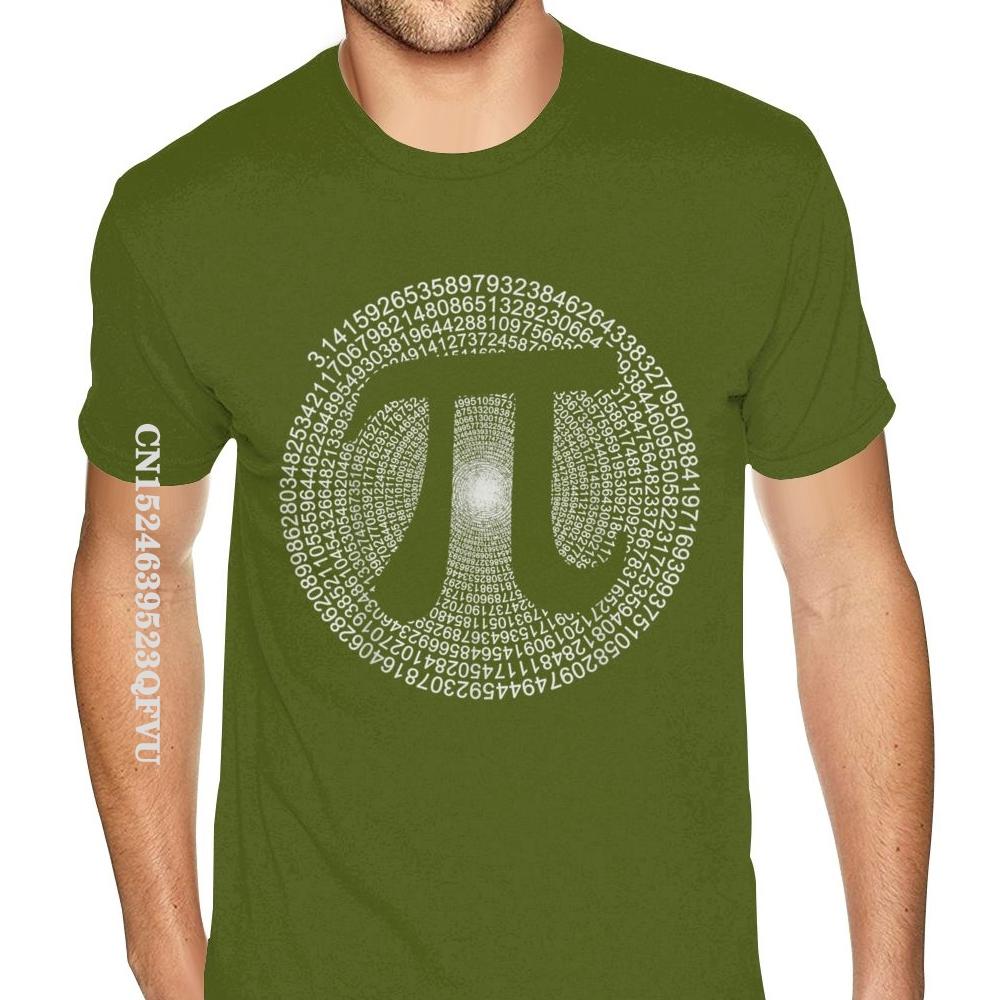 Classic Pi T Shirt 3,14 Pi Number Symbol Math Science Gift Tee Shirts For Men Make Your Own Soft Cotton HipHop Print Tee