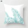 Mint Green Printed Decorative Pillowcase Office Living Room Car Ornaments Home Pillowcase