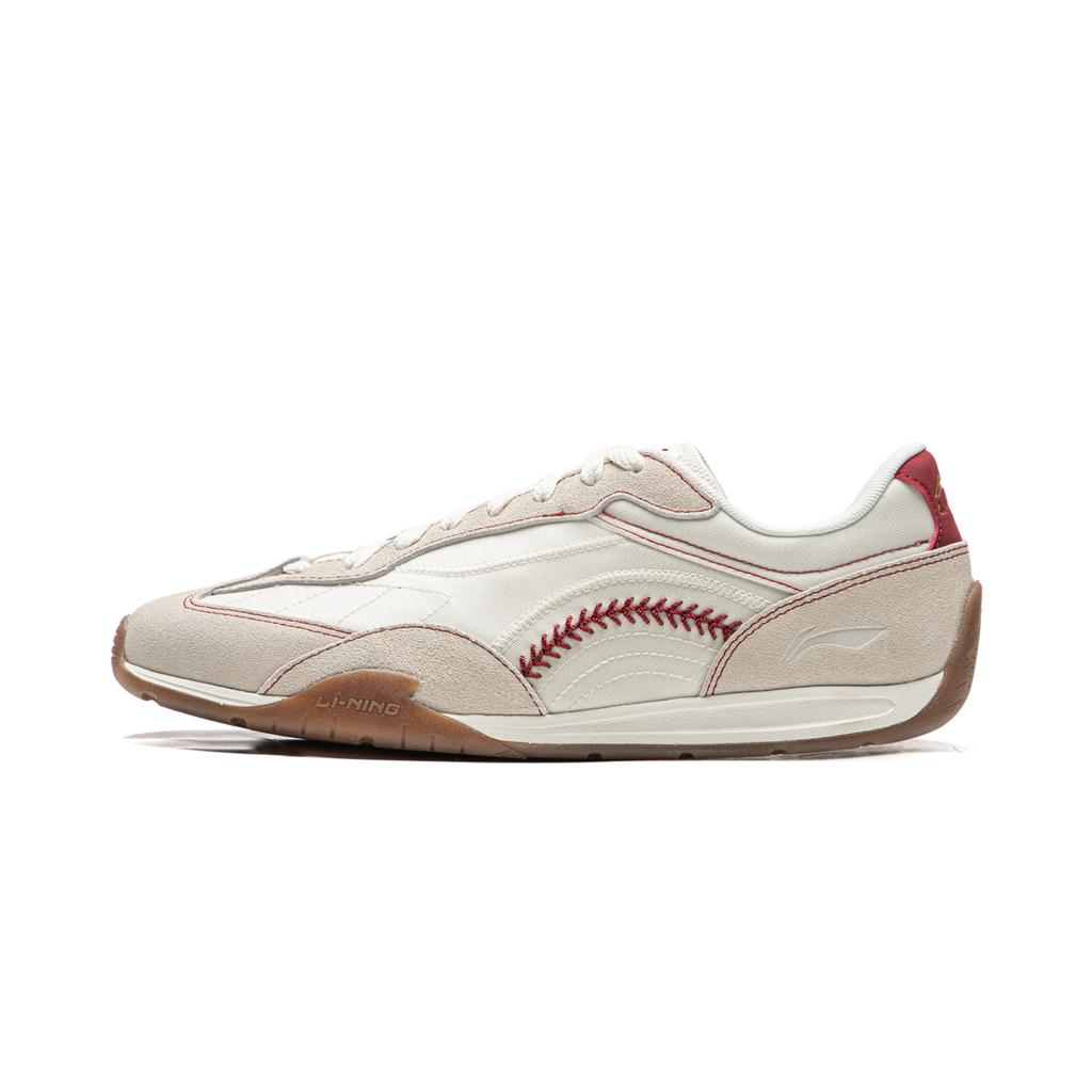 Li Ning Slip Resistant, Abrasion Resistant, Lightweight Low Top Casual Shoes Men's Xuan Paper White AGLW057-5