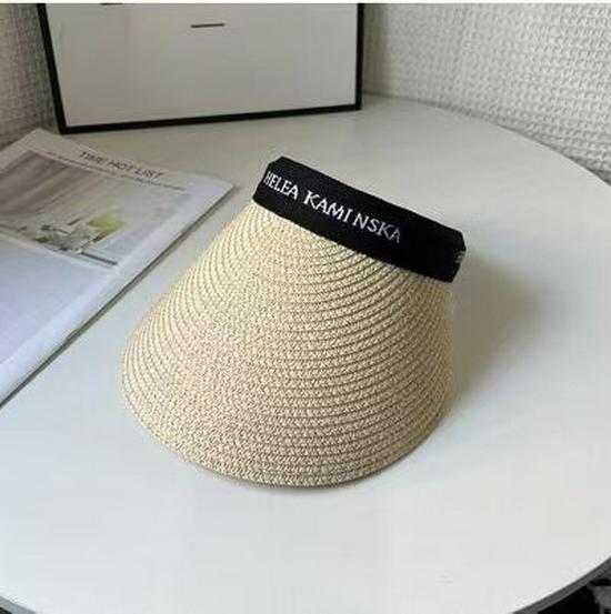 

Women s Foldable Summer Sun Hat - UV Protective Woven Straw Visor, Ideal for Beach and Cycling