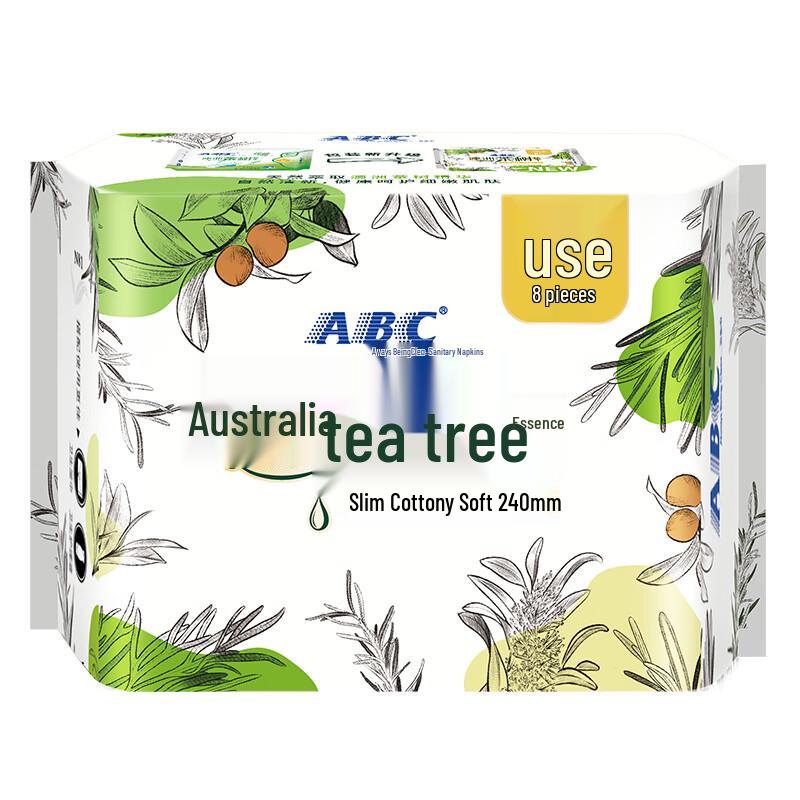 ABC Australian Tea Tree Ultra-Thin Day Use Sanitary Napkins