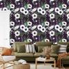 Beautiful Blooming Anemones Wallpaper for Living Room and Bedroom 50x1000