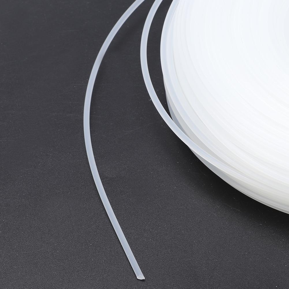 2.4mm Round Shape Lawn Mower String Line Rope Nylon Trimmer Cord Replacement Accessories