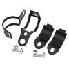 2pc Universal Motorcycle Turn Signal Light Holder Metal Relocation Fork Clamps Mount Lamp Mount Bracket For Motorbike Front Fork