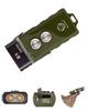 RovyVon E1 Hybrid Flat Keychain 500 Lumens USB C Rechargeable EDC Powered by or Replaceable IPX7 Waterproof for and Emergency Use Flashlight,