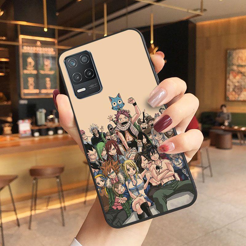Carcasă de telefon anime manga Fairy Tail pentru Oppo Realme 8Pro 6PRO 6i 7pro 9i 9pro C11 C21Y C21 C25Y C25S C3 Q3S XT