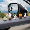Catland Car Decoration, Cute, Rabbit, Car Accessory, Interior Decoration, Rabbit, Rear View Mirror, Carrot,