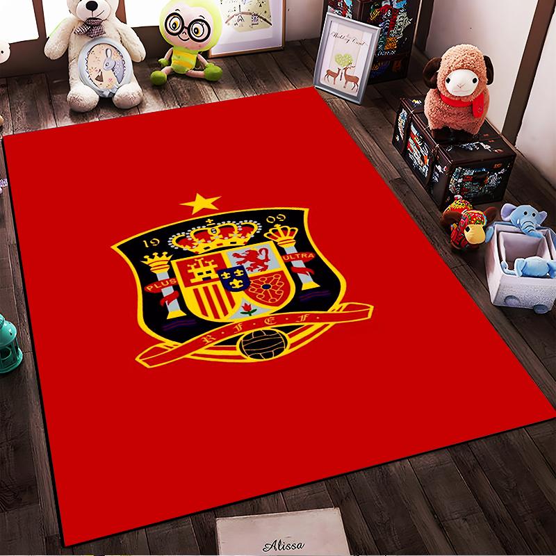 Arsenal Red Pattern Designed Floor Mat, Suitable As a Non-slip Mat for the Living Room or Bedroom Sofa