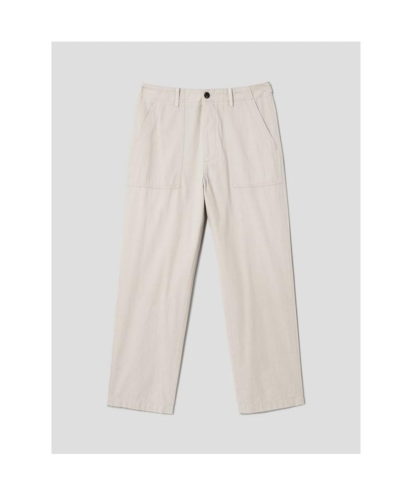 SHIFT.G Semi Wide Fatigue Pants Ivory