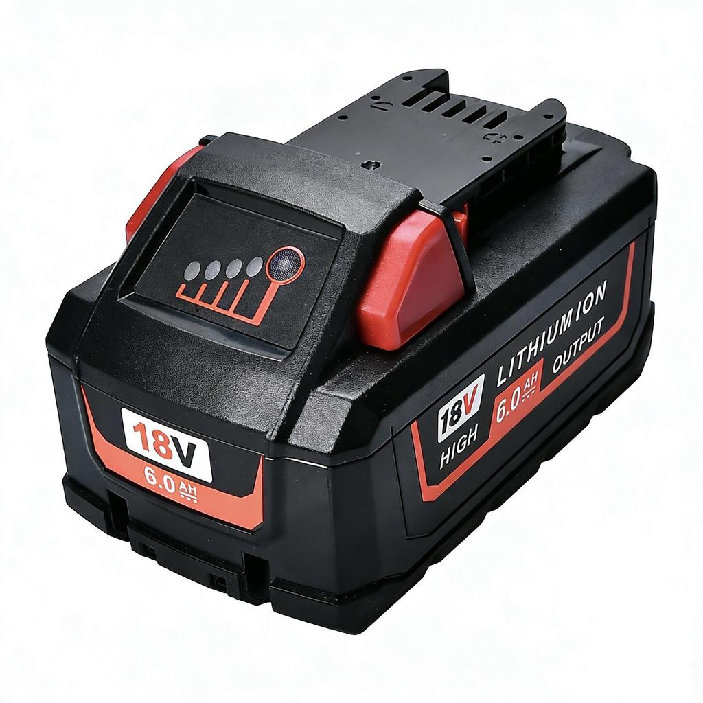 Compatible with Milwaukee M18 18V High-Capacity 21700 Cell Lithium Power Tool Battery
