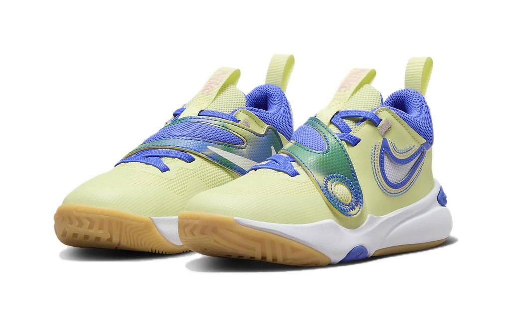 Nike Team Hustle D11 SE PS 'Luminous Green Ultramarine' FN6677-300